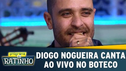 Diogo Nogueira canta ao vivo no Boteco