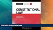 Big Deals  Casenote Legal Briefs: Constitutional Law, Keyed to Chemerinsky, Fourth Edition  Full
