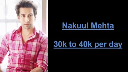 Per day Salary of ISHQBAAZ Actors