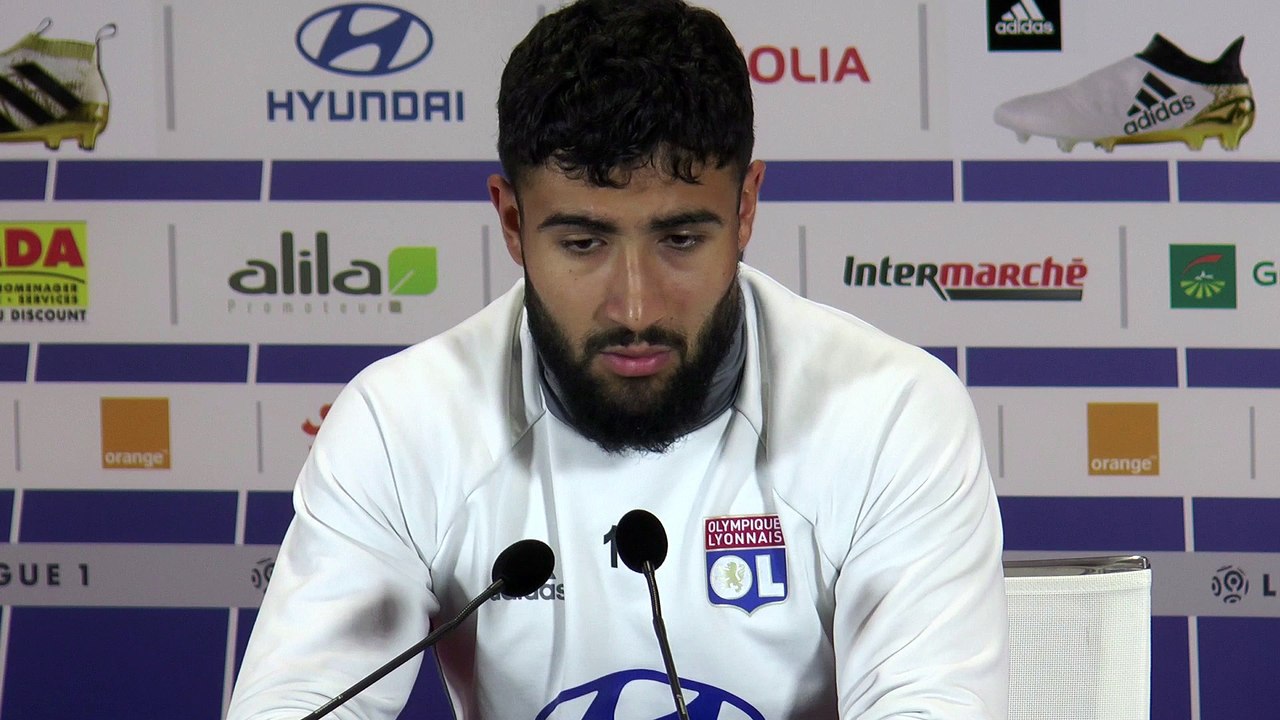 Ligue 1    Nice - OL: conférence d'avant match de Nabil Fekir