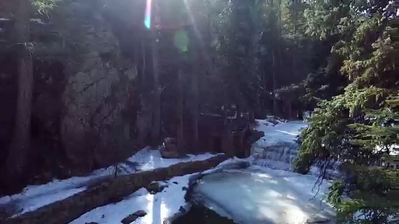 Beautiful Drone Footage of Waterfall in Colorado - DJI Phantom 3 Professional