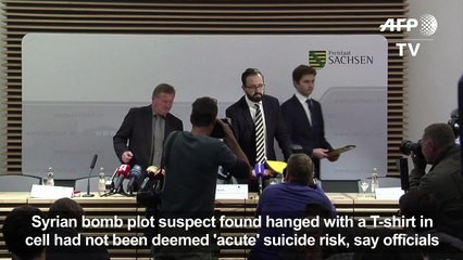 Syrian bomb plot suspect was not deemed 'acute' suicide risk