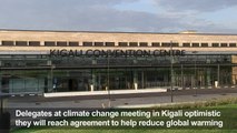 Optimism among delegates at Rwanda climate change summit