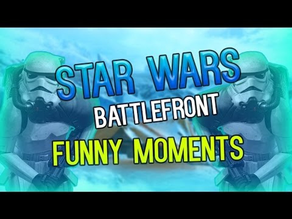 Star Wars Battlefront Funny Moments! - HILARIOUS CONNECTION GLITCH, FROZEN PLAYER, AND MUCH MORE!!