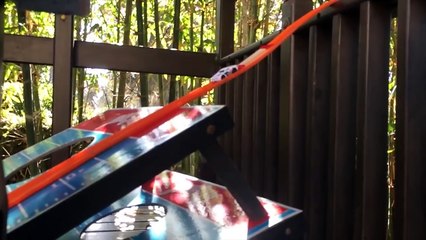 Un beau parcours de voitures Hot Wheels filmé comme si vous y étiez !