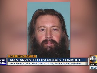 Man arrested in Cottonwood for disorderly conduct