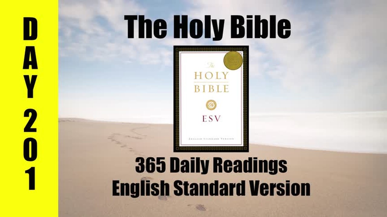 DAY 201 - Bible Reading Plan in 365 days. Proverbs 24-26