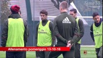 Milan training session 13.10.2016