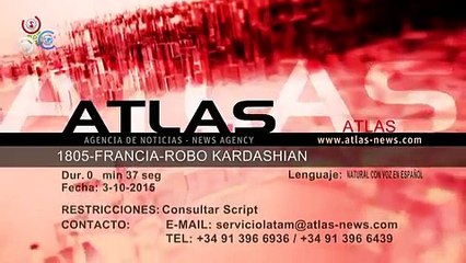 Kim tras el robo en un hotel momentos en el cua llego la polica al lugar