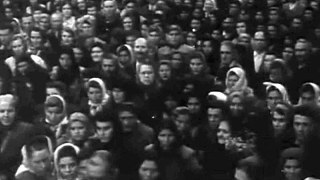 Sf. Parascheva in 1956 - FILM INEDIT cu Patriarhul Justinian