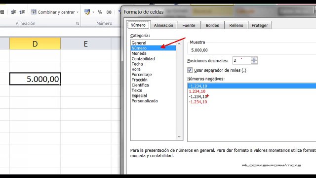 Curso Excel 2010 Básico Video 7 Formatos III
