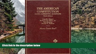 Deals in Books  The American Constitution: Cases and Materials (American Casebook Series)  Premium