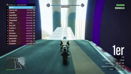 GTA5 ONLINE COURSE CASSE COU CLAUSTROPHOBIE 1