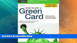 Big Deals  How to Get a Green Card  Best Seller Books Most Wanted
