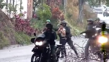 bachillerato vs guardia nacional (situación actual Venezuela)