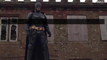 Caped Crusader Saves Kids From Scary Clowns