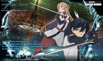 La película Sword Art Online: Ordinal Scale se estrenará a nivel mundial el 18 de febrero de 2017