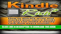 [PDF] Make Money From Kindle Self-Publishing: Kindle Rich - How to Make Money Writing eBooks