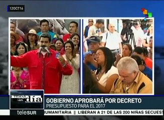 Venezuela: ciudadanos debaten presupuesto ante desacato parlamentario