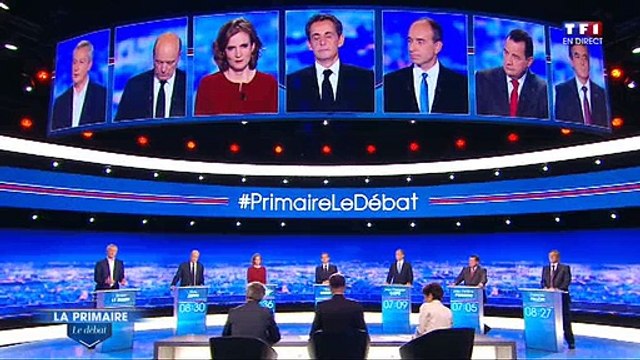 Ce moment où les candidats à la primaire de la droite se balancent leurs démêlés à la figure