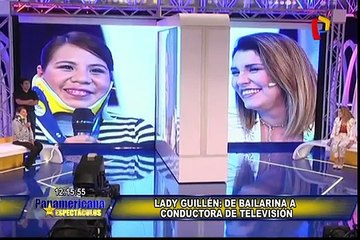 Lady Guillén: de bailarina a conductora de TV
