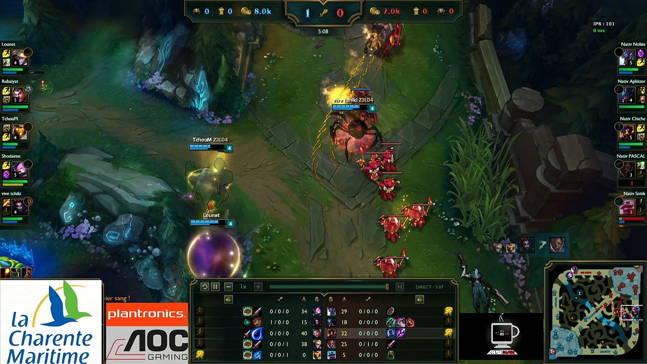 Finale League Of Legend AtlanticLAN 2016