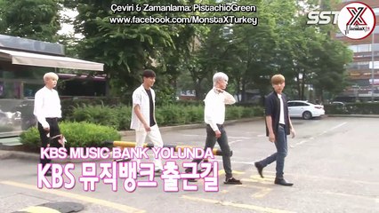 [17.06.2016] Monsta X - SSTV Music Bank Girişi (Türkçe Altyazılı)