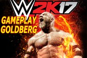 WWE 2K17 Gameplay Brock Lesnar vs Goldberg part 2