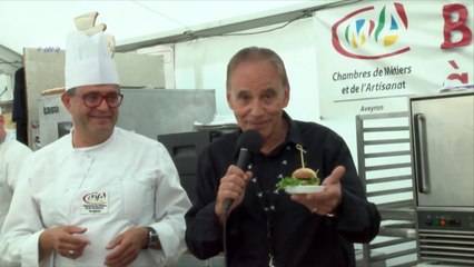 Thierry Lefranc avec Joël Marcillac chef et professeur de cuisine