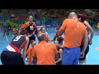 Day 6 morning | Sitting volleyball highlights | Rio 2016 Paralympic Games