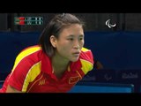 Table Tennis | China v China | Women's Singles Final Class 9 | Rio 2016 Paralympic Games