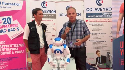 Thierry Lefranc avec Sébastien Augé président de la foire de Villefranche 2016