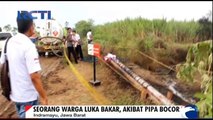 Seorang Warga Kena Luka Bakar, Akibat Pipa Bocor