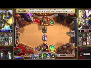 Hong Kong ESports Challenge Summer 香港電子競技夏季資格賽  第一雙週四強賽 HKA Dennis VS BGIOU - Game 4 (粵語)
