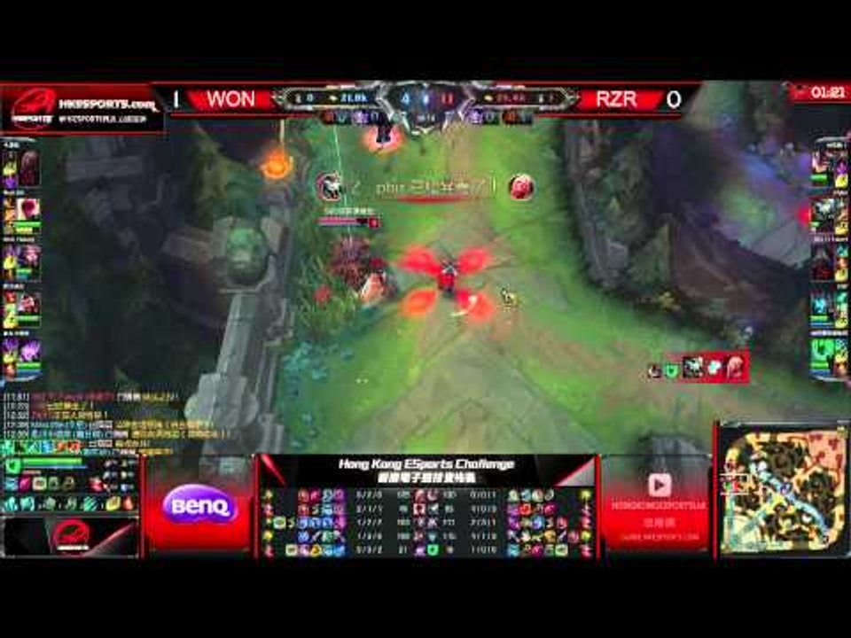 Hong Kong ESports Challenge Summer 香港電子競技夏季資格賽 第一雙週冠軍賽 - RZR VS 不小心就贏了 - Game 2 (國語)
