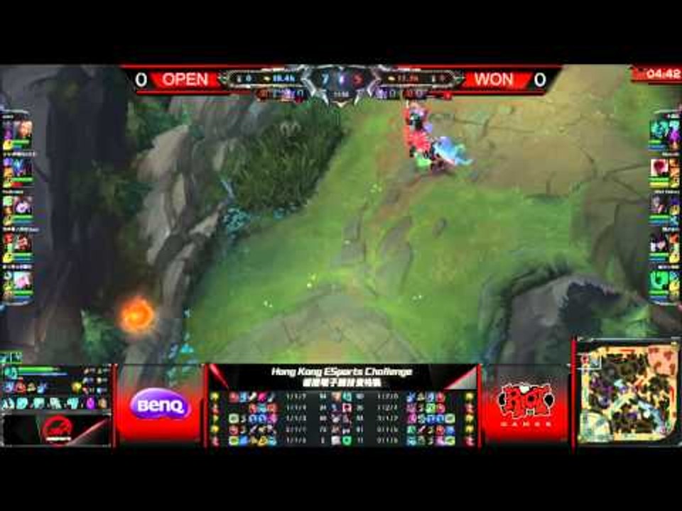 Hong Kong ESports Challenge Summer 香港電子競技夏季資格賽   第一雙週四強賽 - 別吵架了趕快Open VS 不小心就贏了 (粵語)