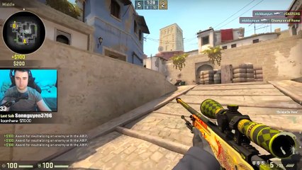 AWP Clutches and Funny Moments #116 CSGO