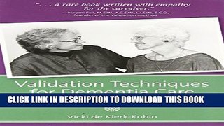 [PDF] Validation Techniques for Dementia Care Popular Online