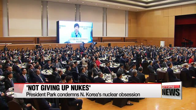 President Park vows to embrace increasing influx of defectors at unification dialogue