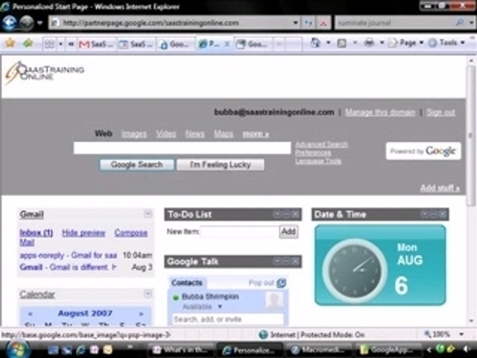 Train Signal's Getting Started with Google Apps