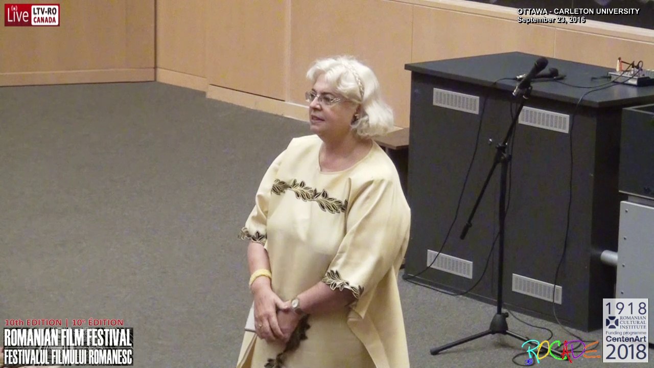 EVENT | Romanian Film Festival , Ottawa 2016 with Irina Margareta Nistor