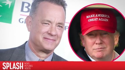 Tom Hanks est outré par les propos de Donald Trump