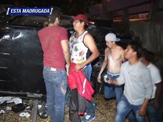 Dos jóvenes se salvaron de morir en un choque