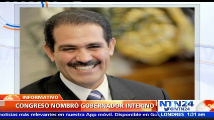 Congreso mexicano nombra a gobernador interino de Veracruz tras aprobar licencia de Javier Duarte