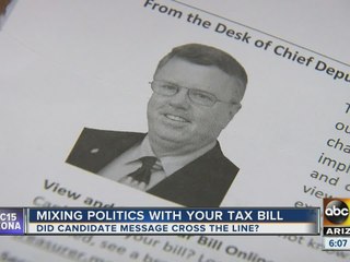 Mixing politics with your Maricopa County tax bill