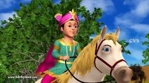 Chal Chal Gurram - 3d animation telugu nursery rhymes for children with lyrics