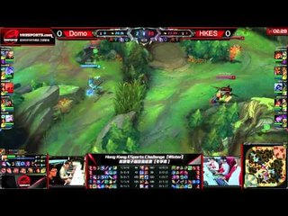 Hong Kong ESports Challenge 香港電子競技資格賽 Winter Playoffs Semi Finals 4強 - 就說多多好可愛 vs HKESports - Game 1