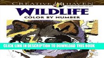 [PDF] Creative Haven Wildlife Color by Number Coloring Book (Adult Coloring) Popular Colection