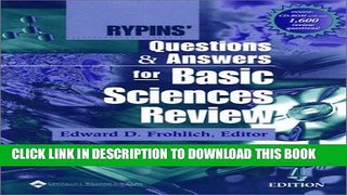 Collection Book Rypins  Questions   Answers for Basic Sciences Review