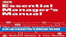 [PDF] Essential Managers Manual Popular Online